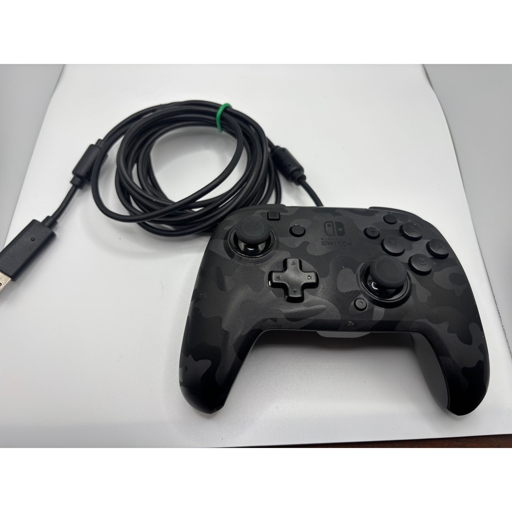 PDP Faceoff Wired Pro Controller for‎ Nintendo Switch Camo Design